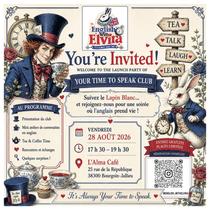 Invitation à la fête de lancement
