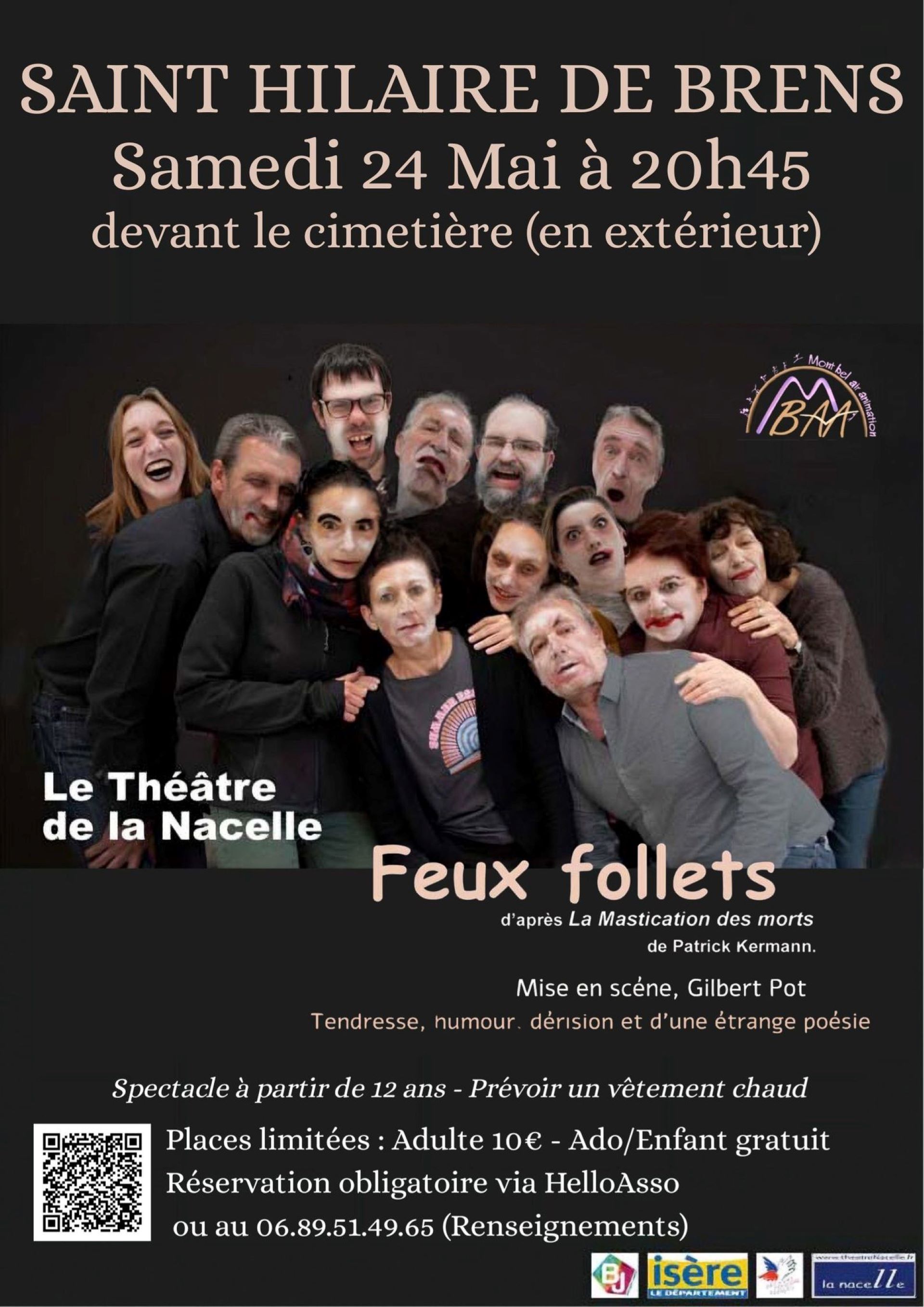 Soirée théâtre "Feux Follets"_Saint-Hilaire-de-Brens-Office de Tourisme des Bal…