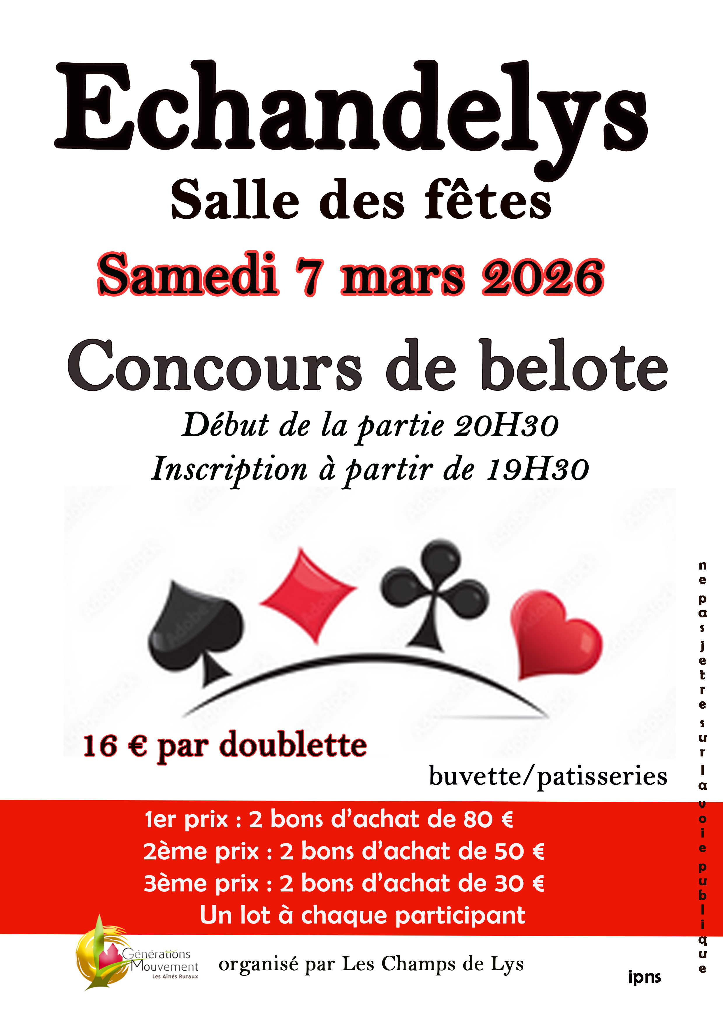 Concours de belote