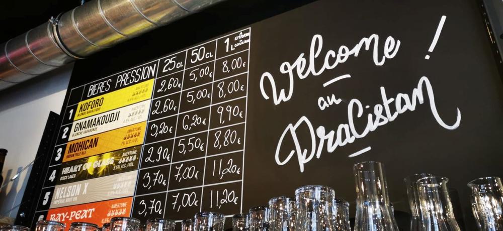 Taproom de la Brasserie DRAC_Jaujac