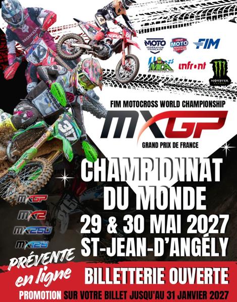 Championnat du Monde  - Motocross