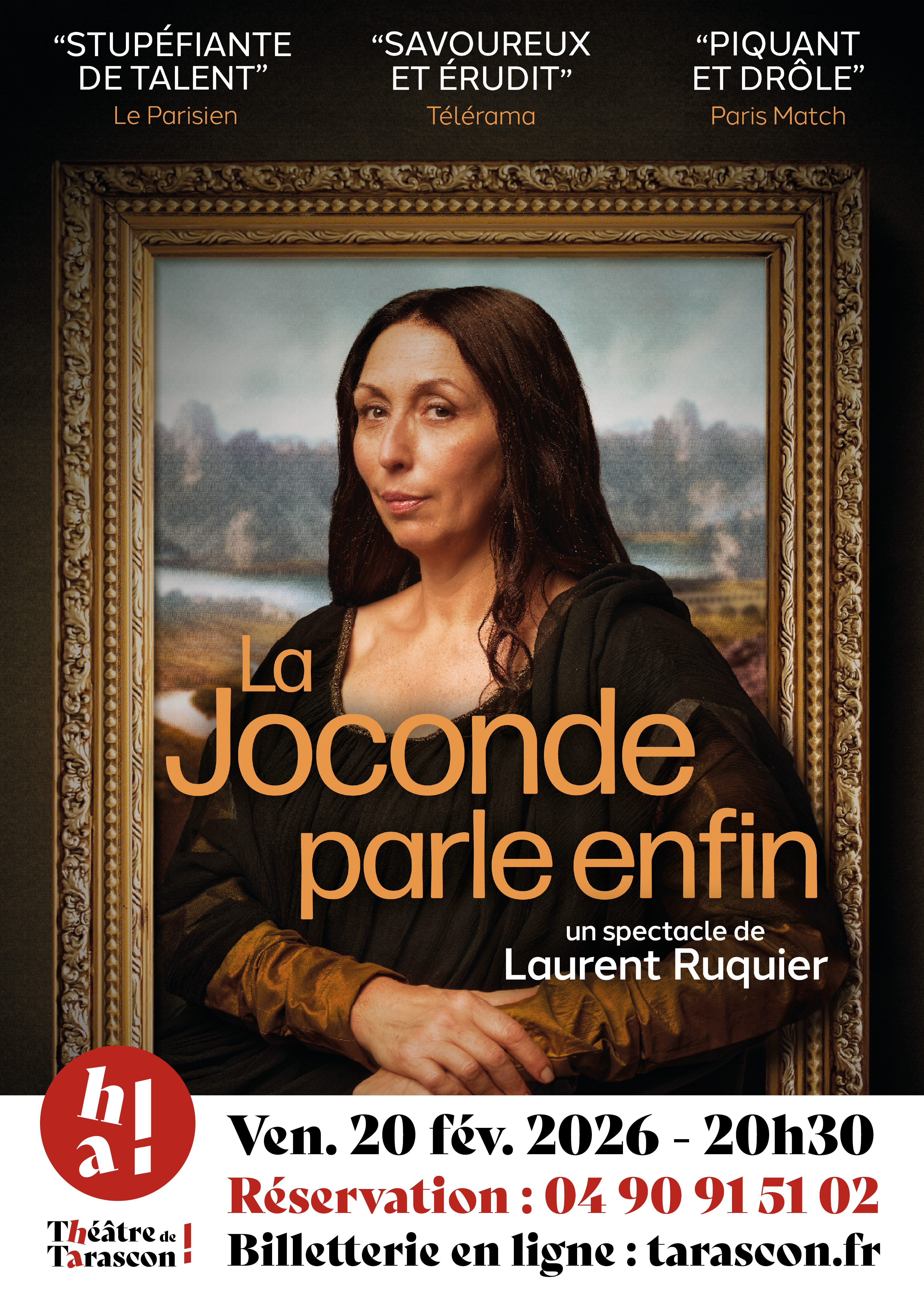 Au Théâtre "La Joconde parle enfin"