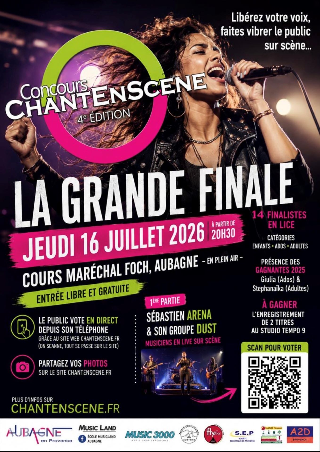 Finale du concours ChantEnScène