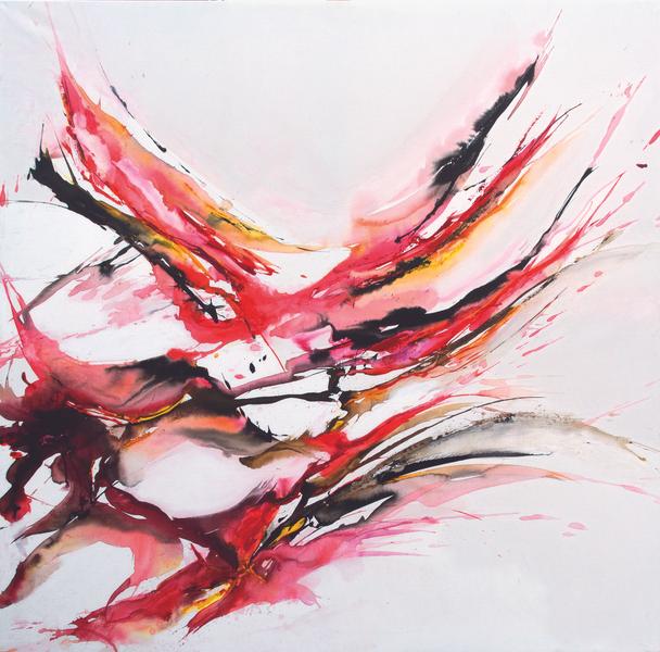 Exposition de Rosario d\'Espinay Saint-Luc Peinture \