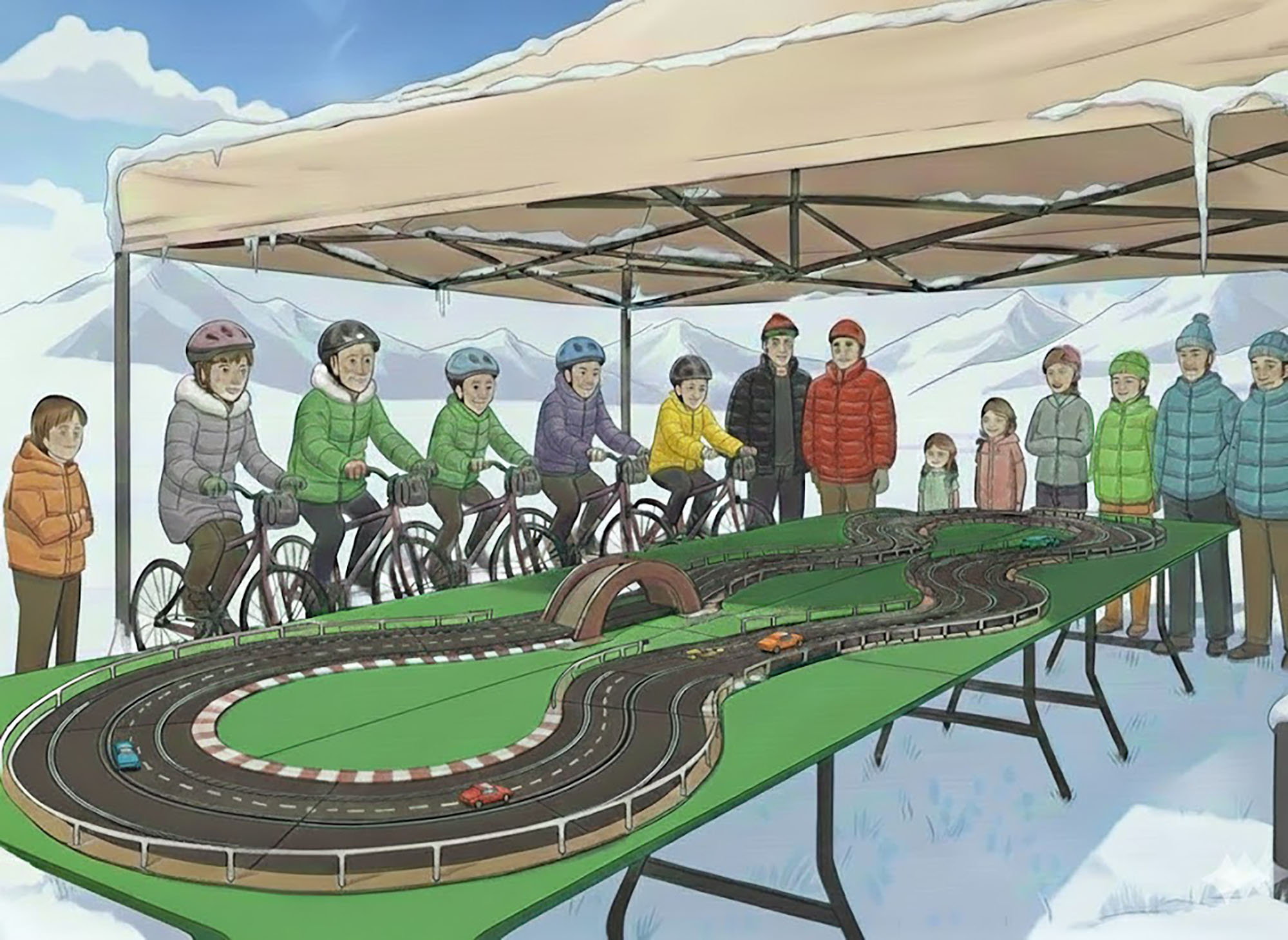 Pedal Car Racing Activity