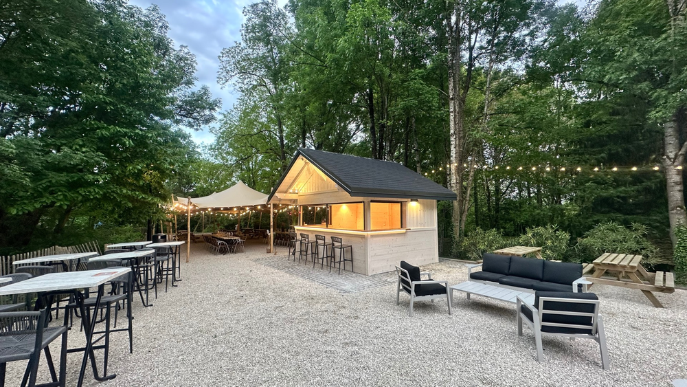 2ème terrasse. Tente nomade.