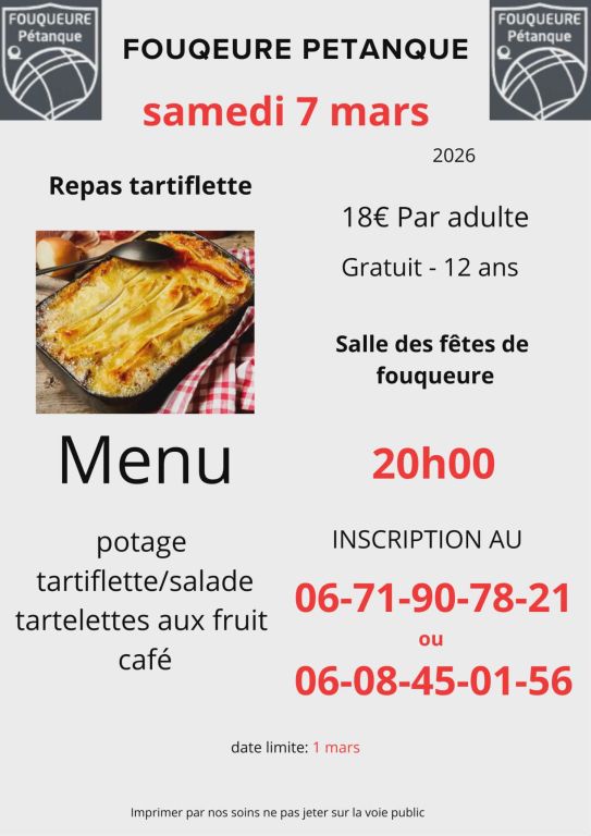 Repas tartiflette_Fouqueure