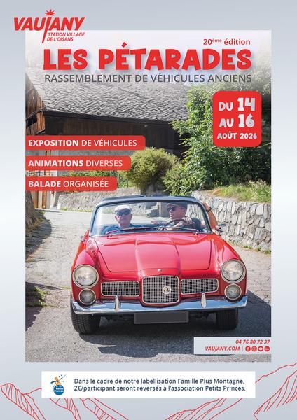Les Pétarades : rassemblement de véhicules anciens