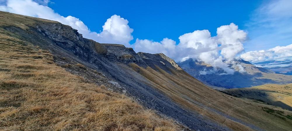 Grand Croisse Baulet depuis le Refuge – sentier pédestre_Cordon