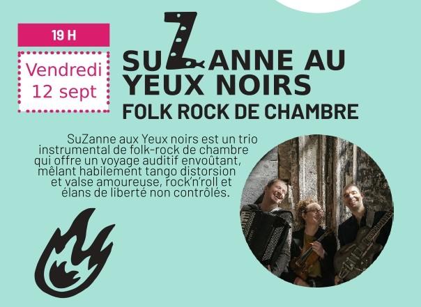 Concert SuZanne aux yeux Noirs