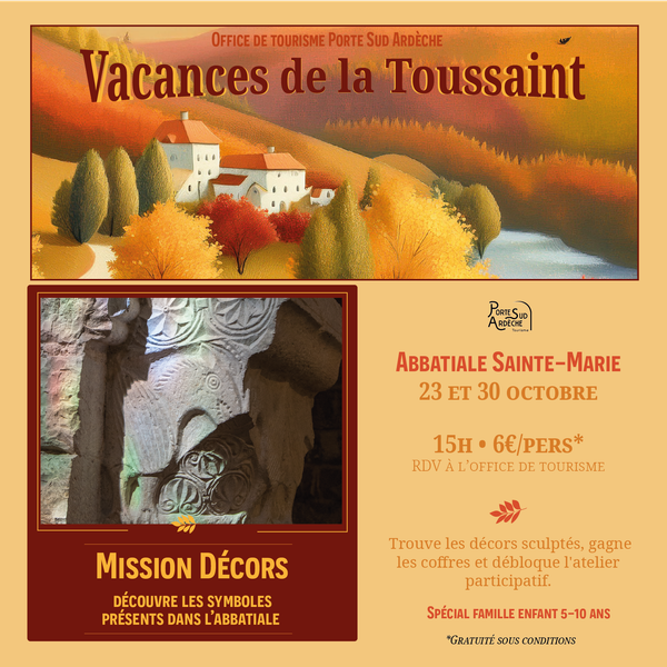 Mission Décors : découvre les symboles présents dans l’abbatiale_Cruas