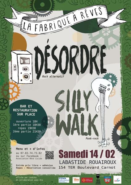 Soirée rock à la Fabrique à Rêves