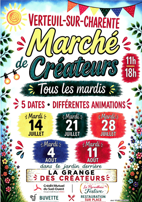 Marché des créateurs_Verteuil-sur-Charente