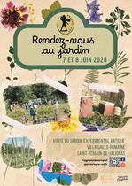 Rendez-vous aux jardins : visite du jardin expérimental antique de Saint-Romain…