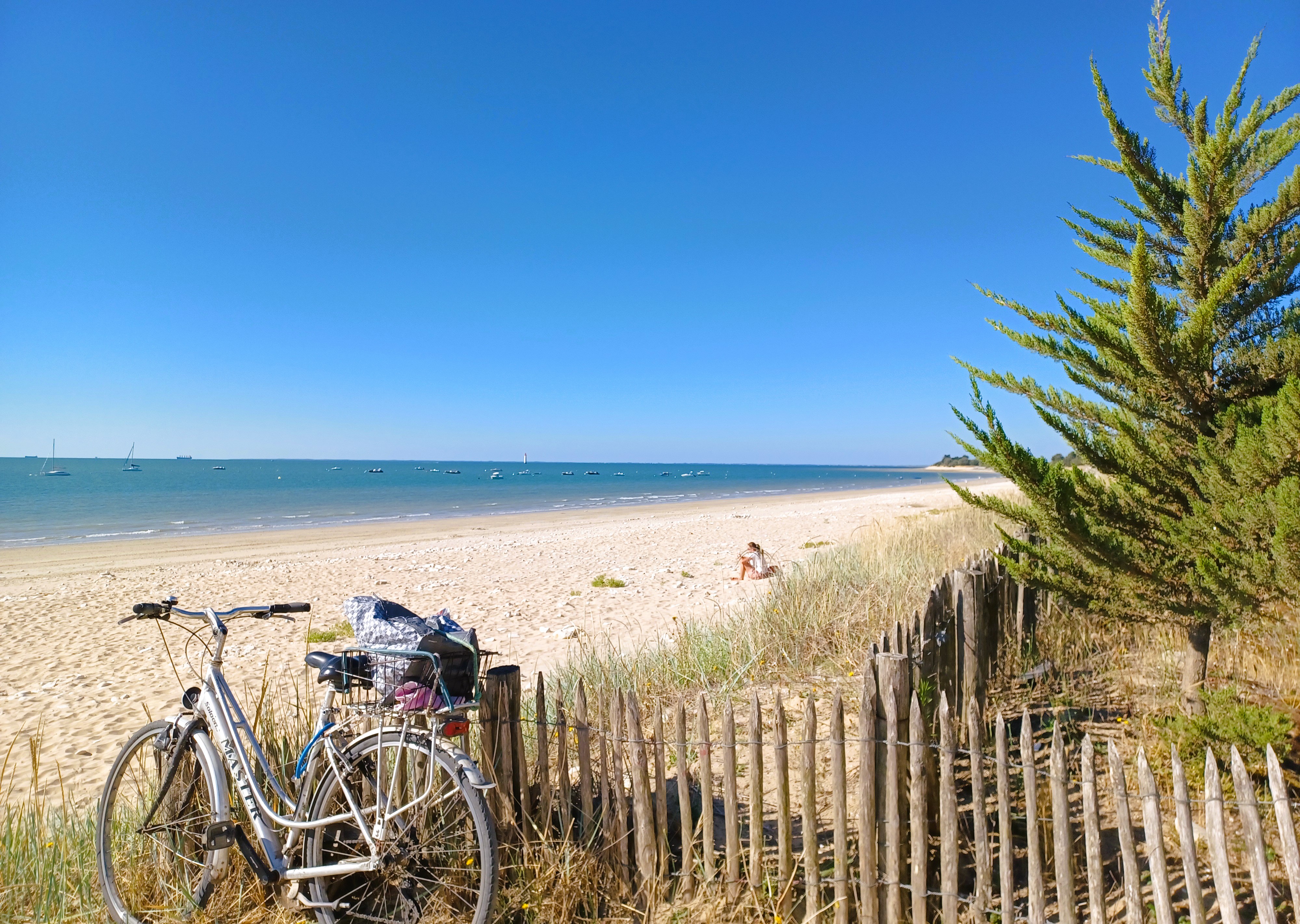 Plage sud de Rivedoux-plage