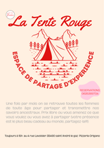 Flyer Tente Rouge