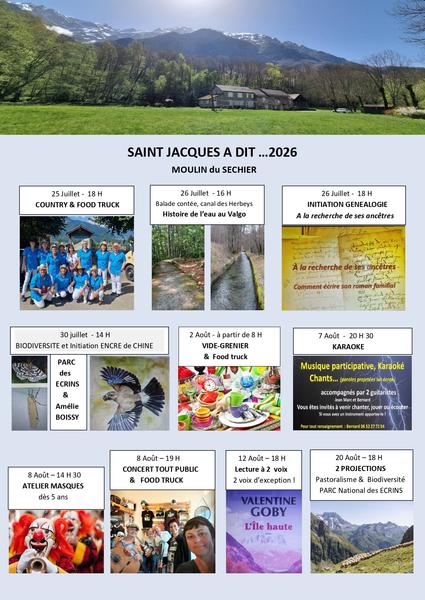 St Jacques à dit… Concert les Arcandiers