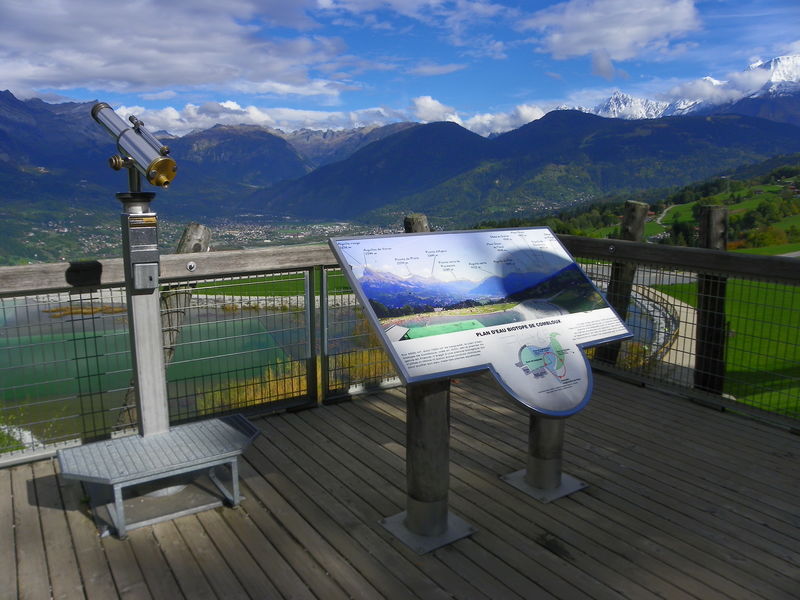 table orientation plan d'eau