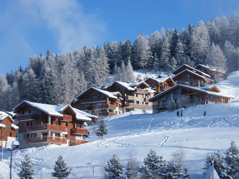 Chalets en front de neige