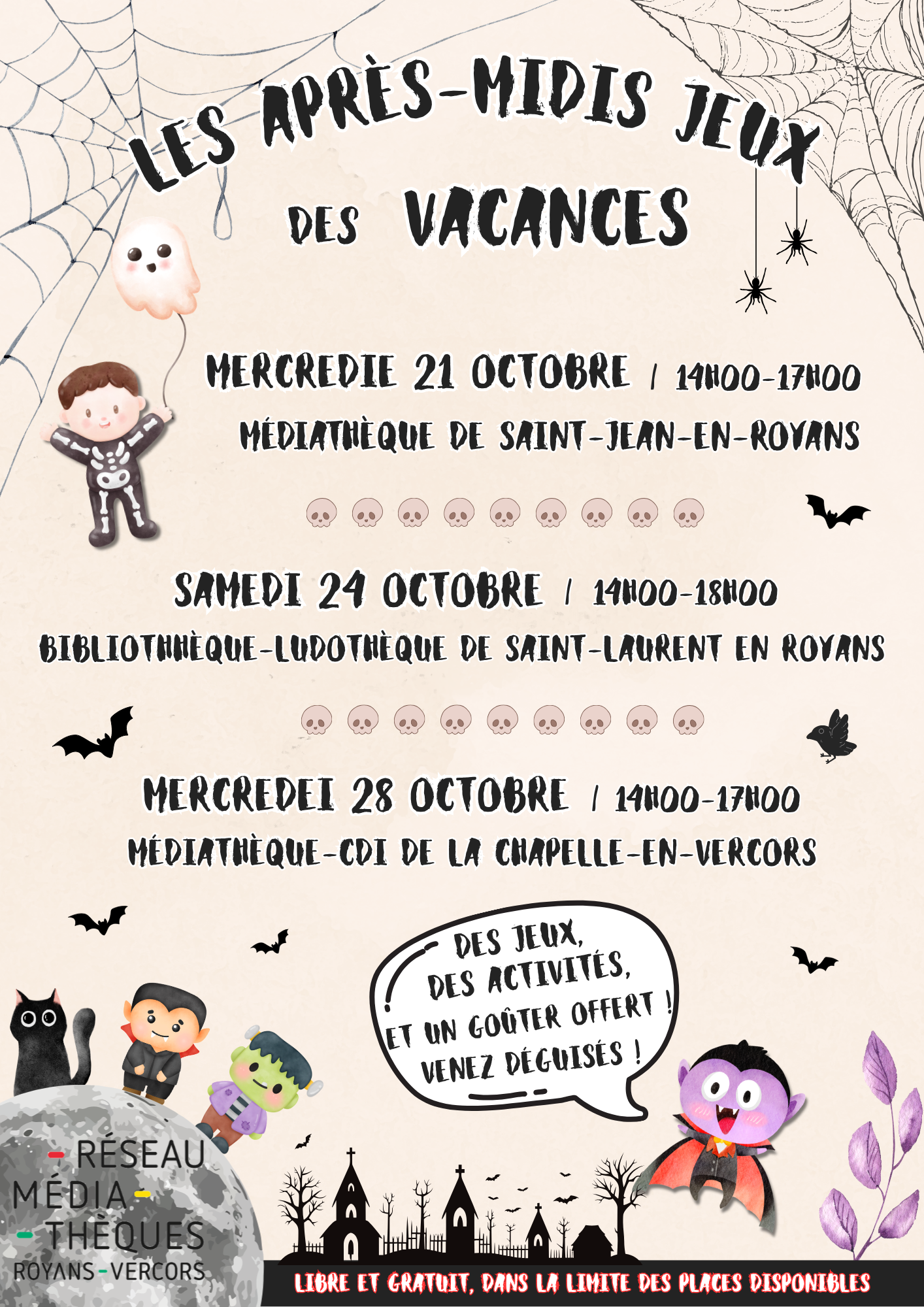 affiche après-midi jeux