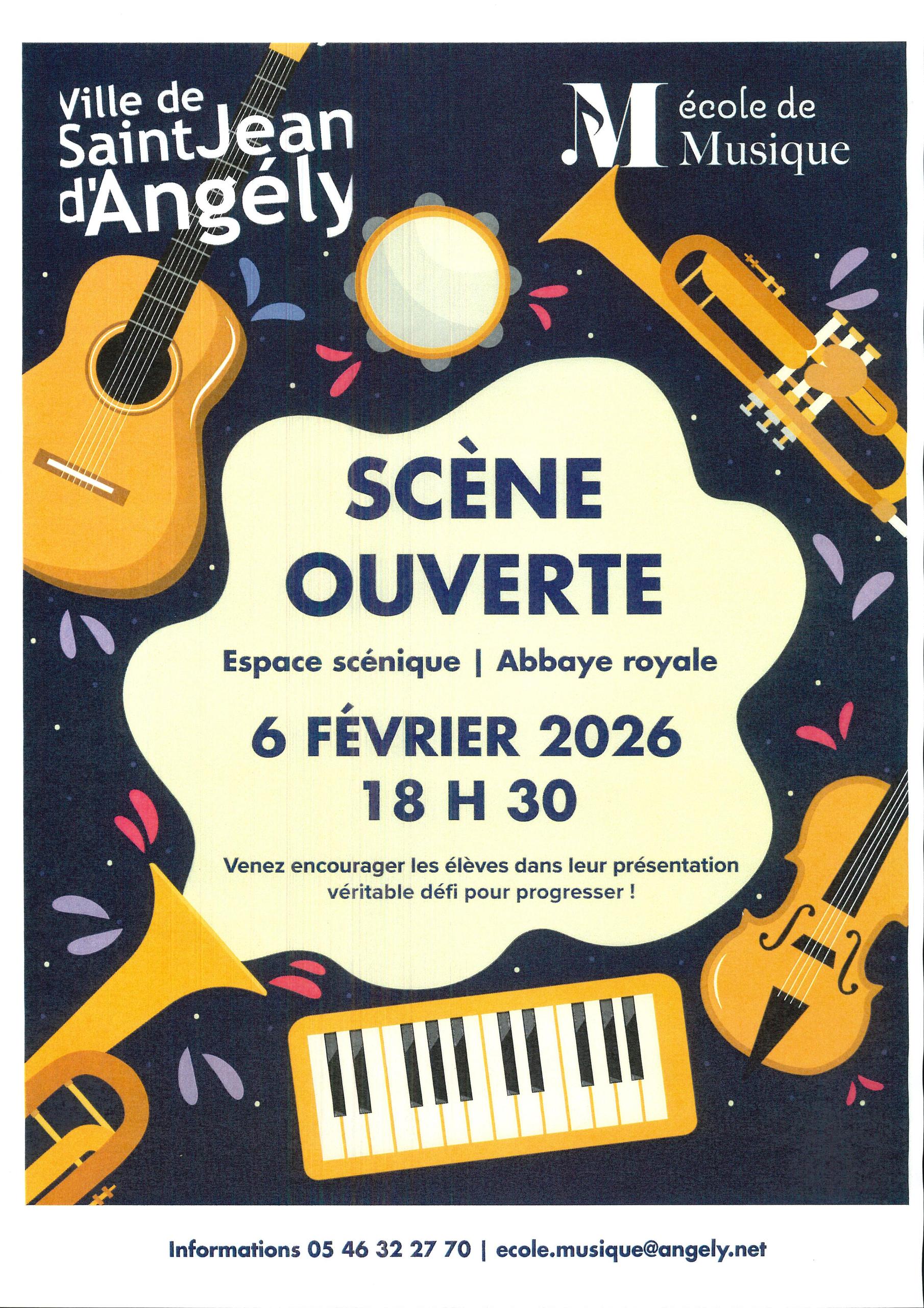 Concert - Scène ouverte
