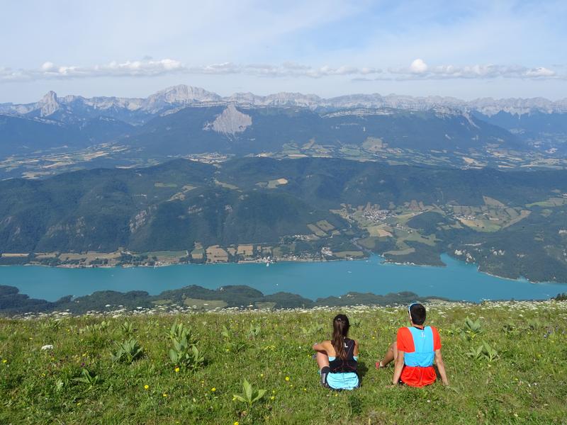 Vue sur le lac de Monteynard