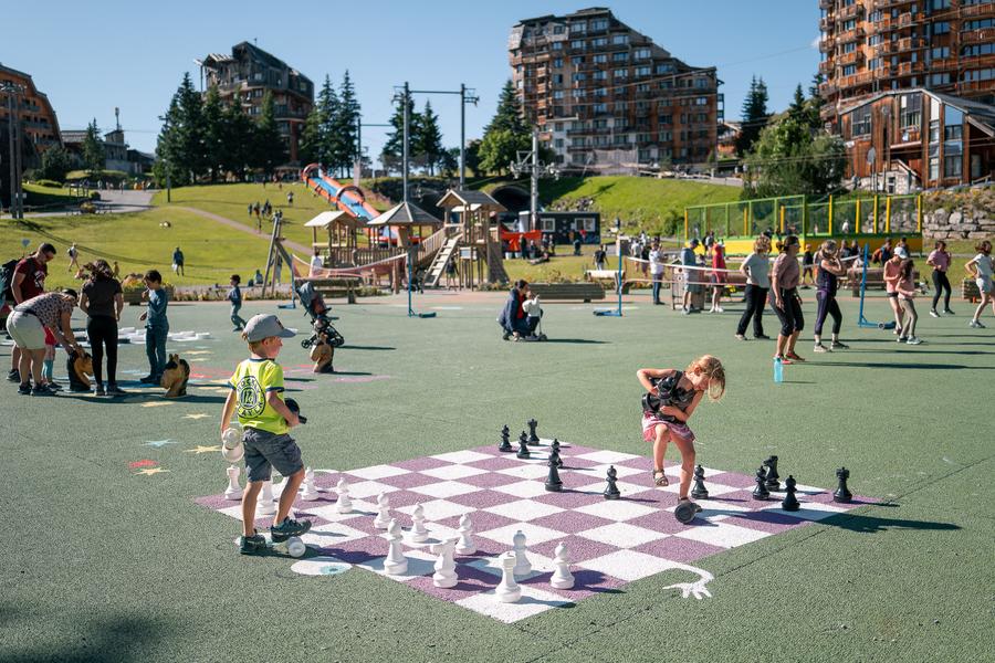 Chateau gonflable pour les plus jeunes_Avoriaz