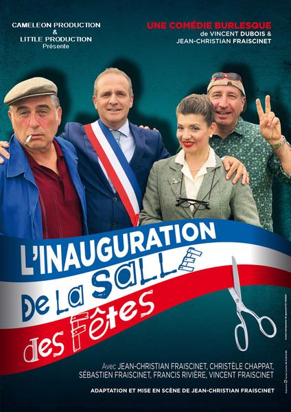 BD Comédie - L'inauguration de la salle des fêtes