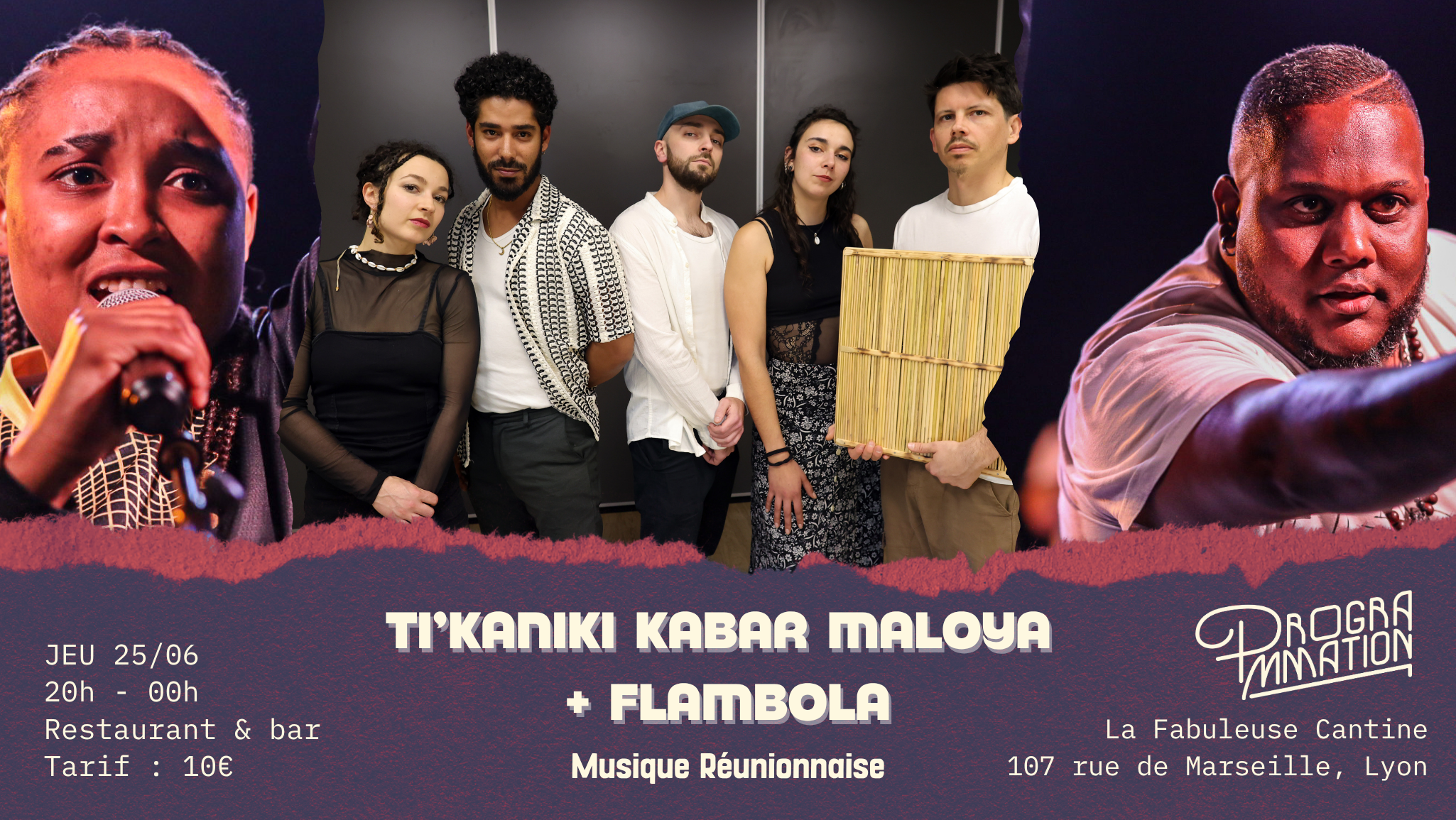 Tikaniki Kabar Maloya x Flambola - Musique de la Réunion