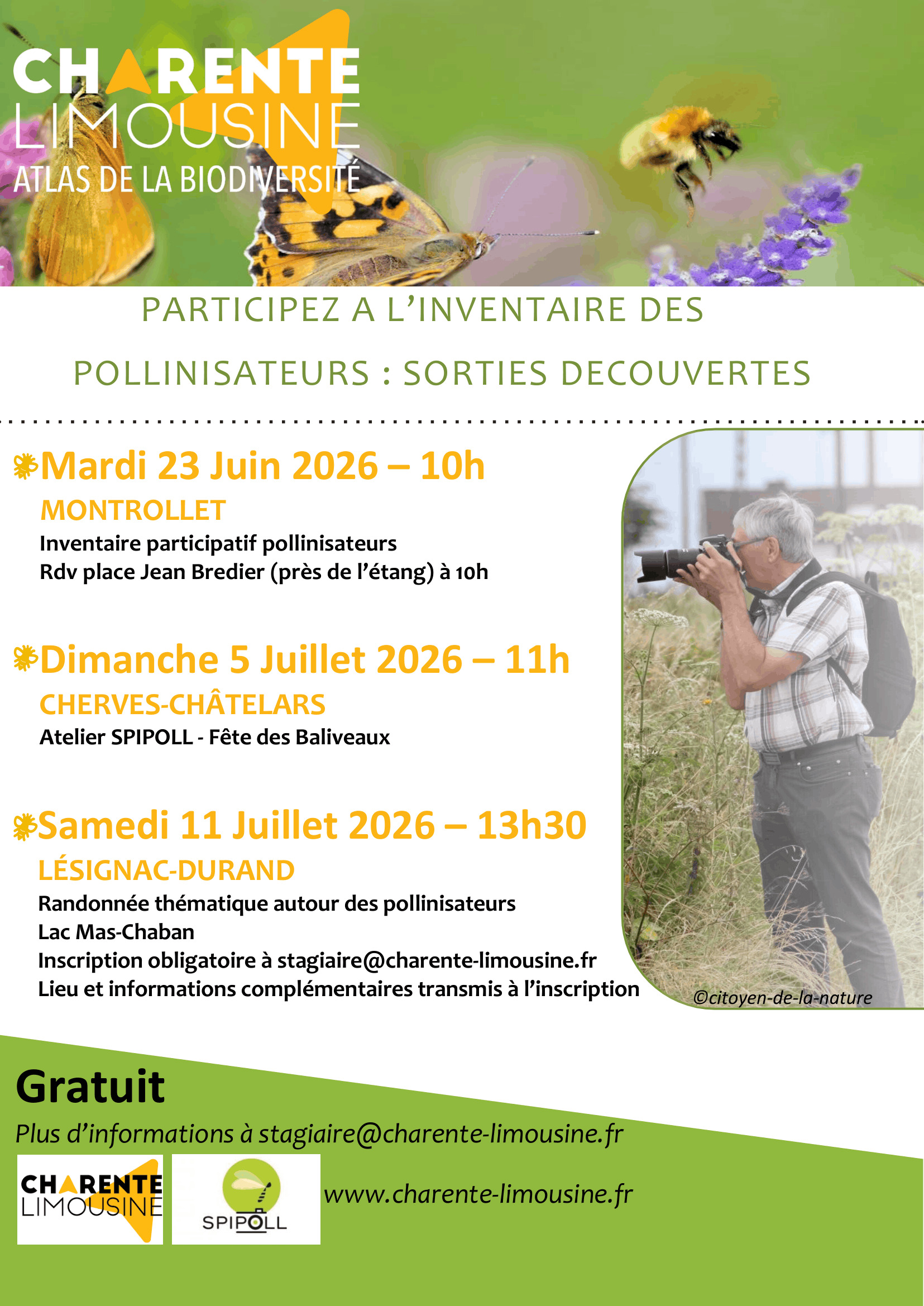 Randonnée thématique autour des pollinisateurs