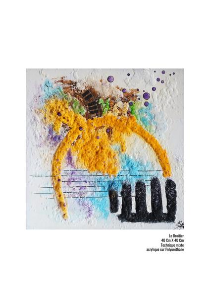 Exposition de peintures et sculptures de Joël Mbaïd_Villars