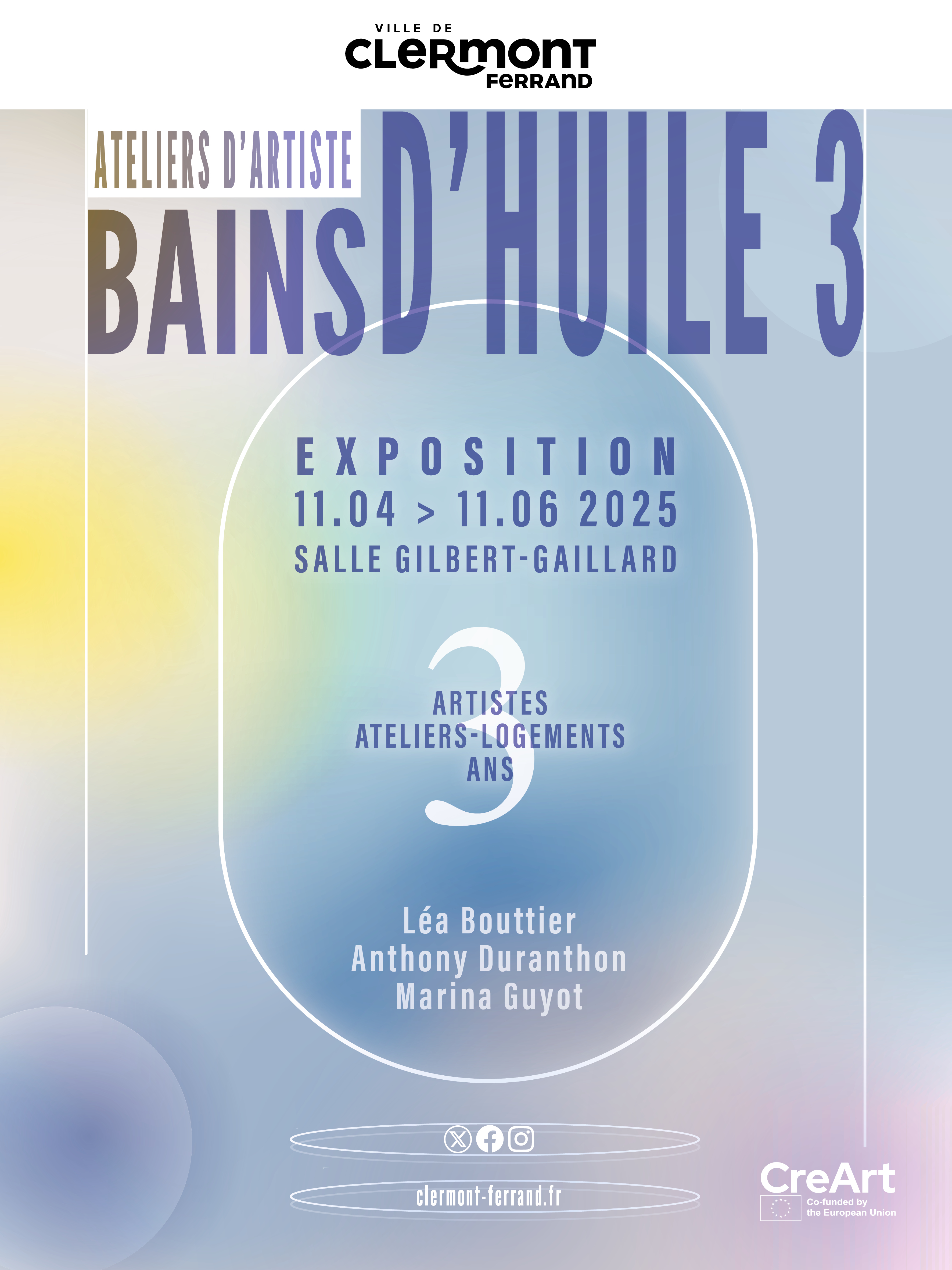 Bains d'Huile #3 | Salle Gilbert-Gaillard