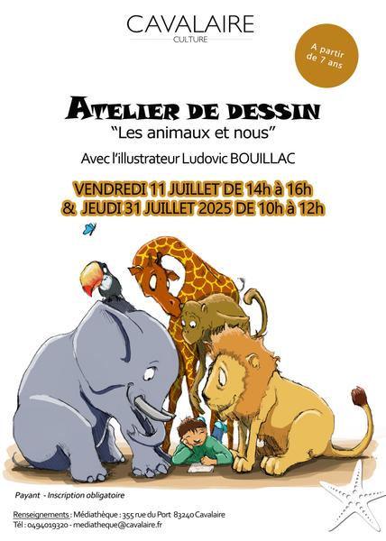 Cavalaire-Sur-Mer : Atelier de dessin