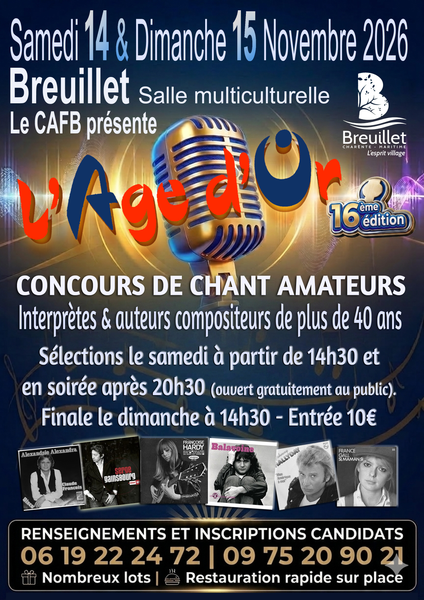 Concours de chant amateurs