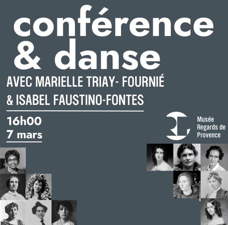 Conférence théâtralisée de Marielle Triay-Fournié & danse d’Isabel Faustino-Fontes sur « Femmes invisibilisées : le génie oublié révélé »