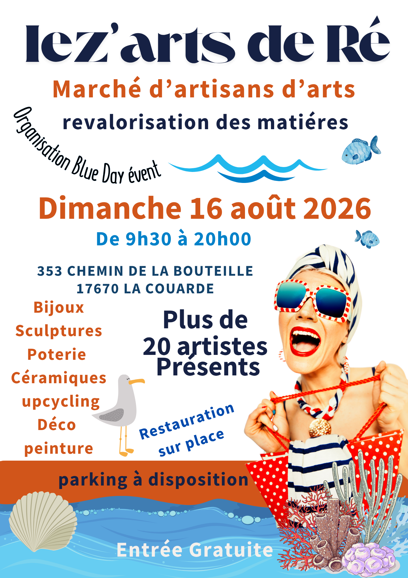 Marché - Lez'arts de ré