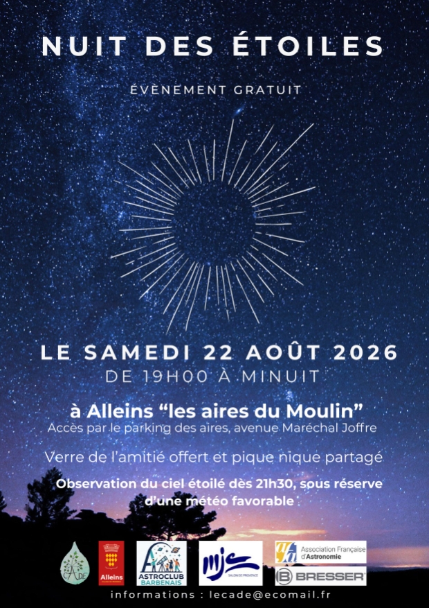 La Nuit des étoiles à Alleins