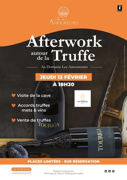 Afterwork autour de la truffe au Domaine les Amoureuses_Bourg-Saint-Andéol
