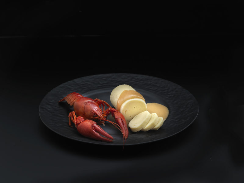 Assiette Ecrevisses Astacus Astacus