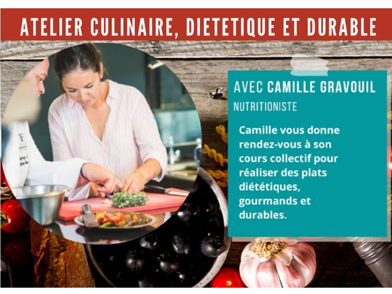 Atelier culinaire avec Camille Gravoui