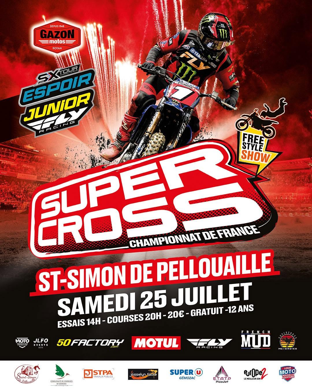 Super Cross et Feu d'artifice