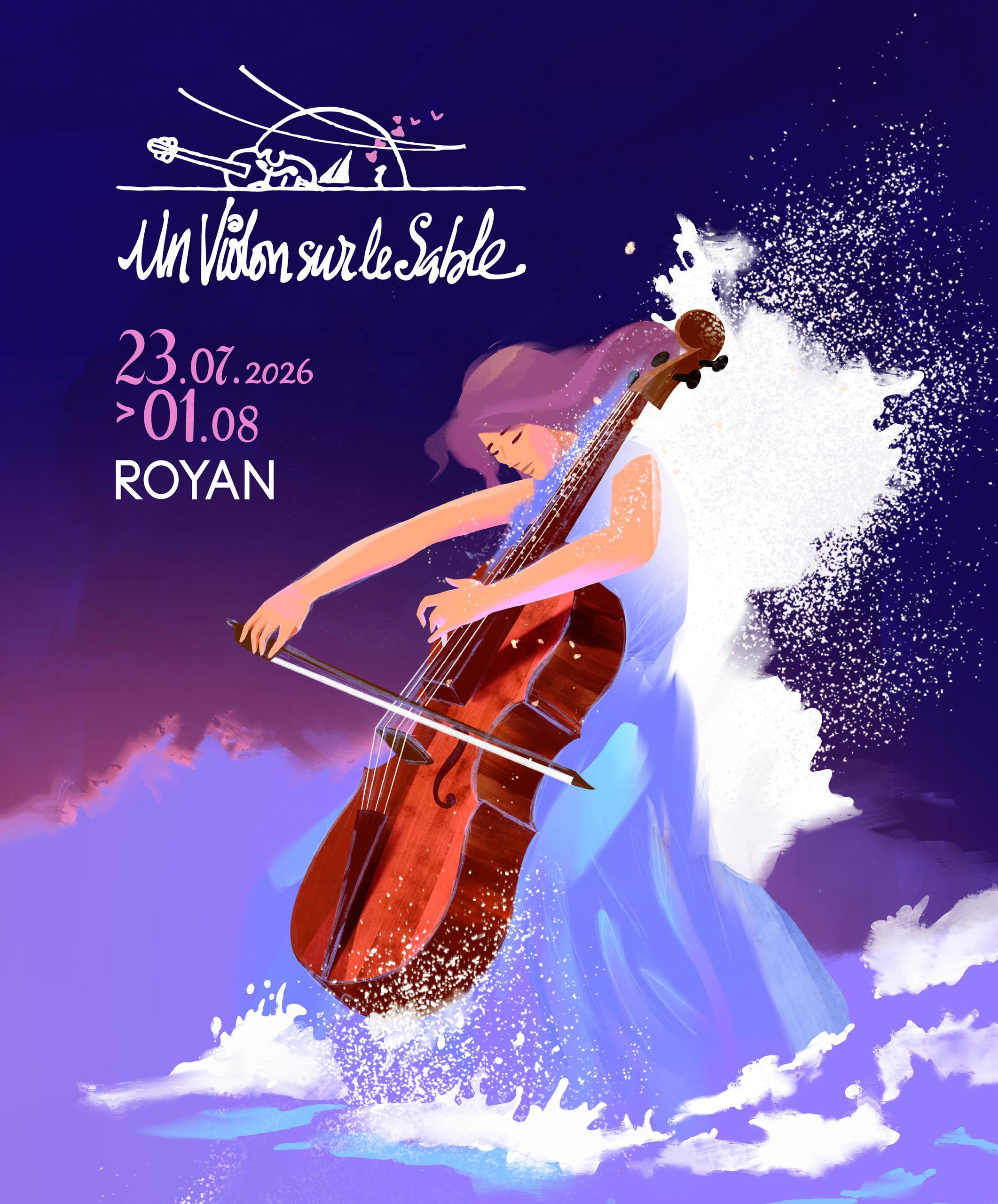 Un Violon sur le Sable