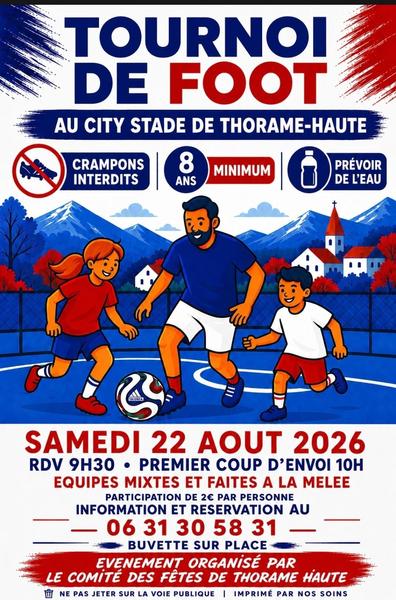 Tournoi de foot sur City Stade