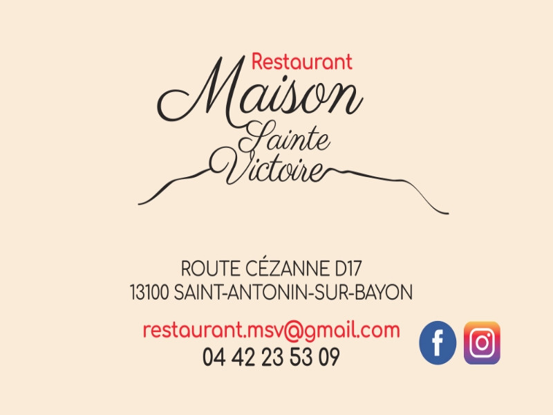 Restaurant Maison Sainte-Victoire, Saint-Antonin-sur-Bayon - photo 12