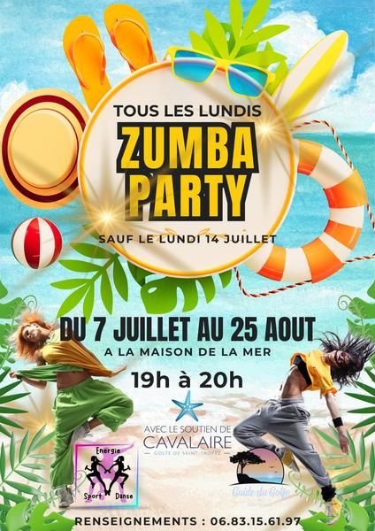 Les Rendez-Vous de l'Eté: ZUMBA PARTY_Cavalaire-sur-Mer