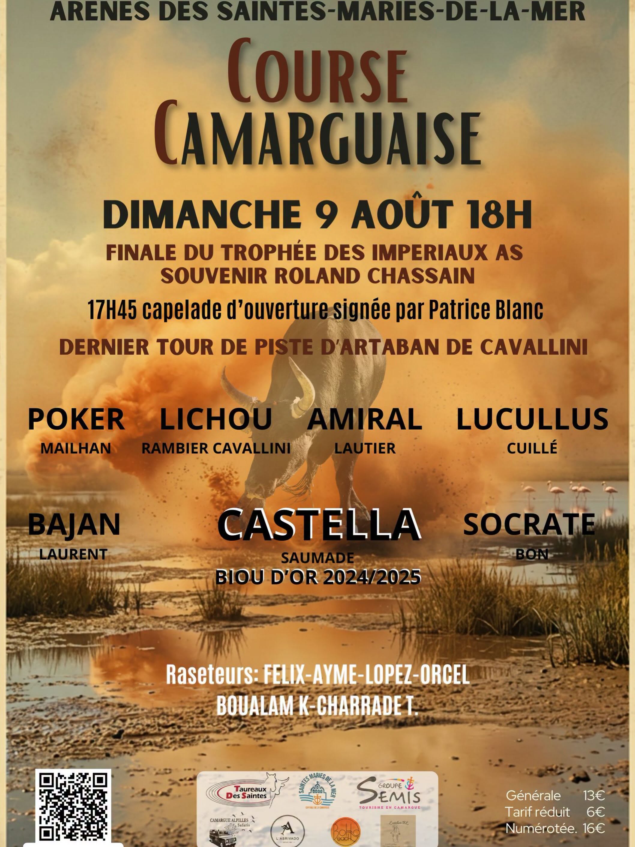 Course Camarguaise –  Trophée des Impériaux niveau AS