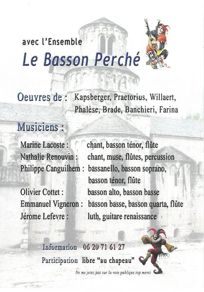 Concert de musique baroque_Rochemaure