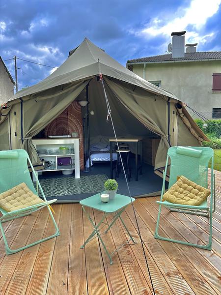 Camping La Lande Tente Lodge