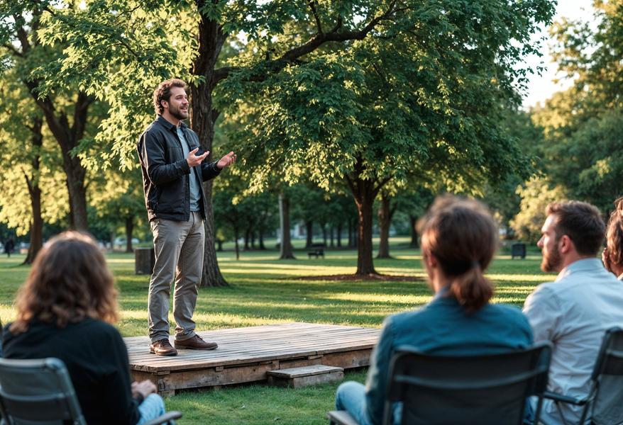 Conférence "la respiration fonctionnelle" par Stéphane Janssoone - festival Respirelax