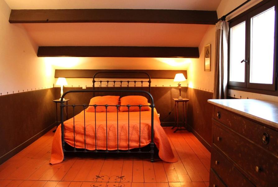 Gîte Le Domaine de Créqui-Chambre étage/Lit double-Nice-Gîtes de France des Alpes-Maritimes